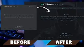 How to customize Monkeytype look under 2 minutes