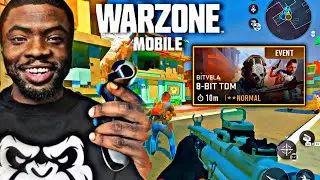 8-BiT SAVED WARZONE MOBILE +  CONTROLLERS SETTINGS and GUNSMITH!