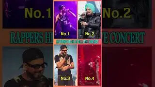 Rappers High Level Live Song || Battle By - Divine, Sidhu Moose Wala, King & Mc Stan ||