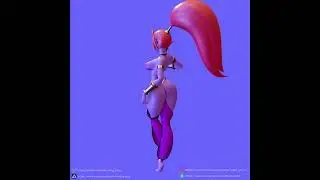 Shantae And Nega Shantae Fan Art Finalized 2022