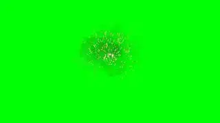 Fire And Smoke Explosion Green Screen HD