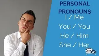 Pronombres en inglés | Sujeto y Objeto de la oración | Básico