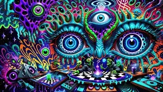 🤯Out of This World DJ Rave Visuals | Psytrance Seance [AI Manifest Visualizers] [4K UHD 60 FPS] 😵‍💫