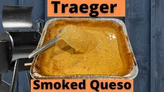 Traeger Smoked Queso Dip #shorts