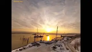 Суровый край, завораживающие пейзажи и 💪🏻🏗непростая работа. Это все Мурманск.