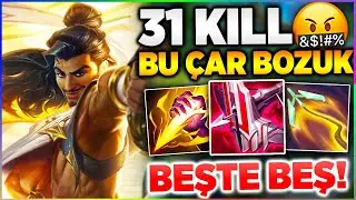 TAM 31 KİLL! AKSHAN JUNGLE İLE PENTA ATTIM! EN ÇEKİŞMELİ DERECELİ MAÇIM!