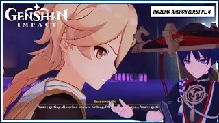 Now we gotta defeat to Fatui too? Inazuma smh / Genshin Impact Archon Quest pt. 4