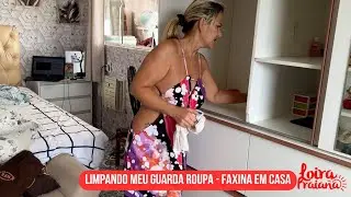 Cleaning my wardrobe - house cleaning 🏡