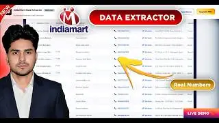 IndiaMART Data Extractor Software | How to Extract Data from IndiaMART (Full Demo)