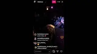 Lil Lotus Performing On Instagram Live
