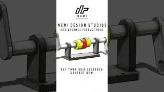 Oldham Coupling #3dmodeling and #animation |Get your idea designed| Contact Now #3ddesign#solidworks