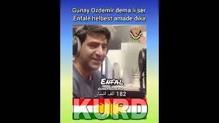 Gunay Ozdemîr dema li ser Enfalê helbest amade dikir
