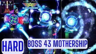 Alien Shooter All Bosses Hard 2024 | Boss 43 Mothership By Zambario Gamers