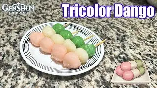 Genshin Goodies: Tricolor Dango from Genshin Impact | ALEX MAKES