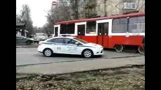 Авария на Красностуденческом проезде.