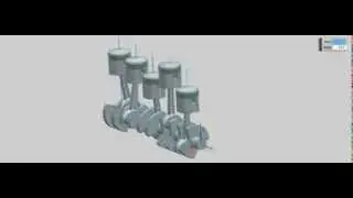 Siemens NX | CAD | 5 Cylinder Engine Mechanics