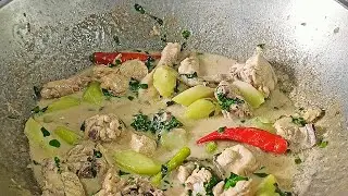 Ginataang Manok with Sayote & Malunggay