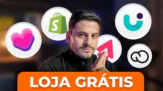 5 Melhores PLATAFORMAS para você Criar sua Loja Online | GRÁTIS