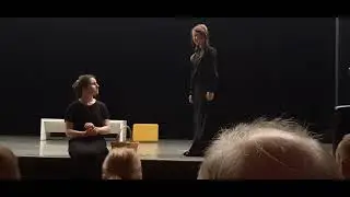 Поллиана. Спектакль театральной студии в ГБОУ 338. Машуня в роли миссис Сноу :)