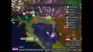 How hard is it to succeed as Croatia in rise of nations? (roblox)