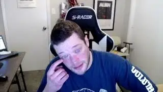 adult man cries on youtube about a video game