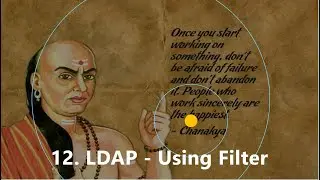 12.  LDAP - Using Filter