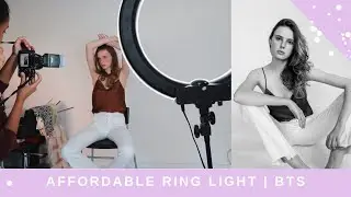 Studio Portrait Photography With An Affordable NEEWER Ring Light