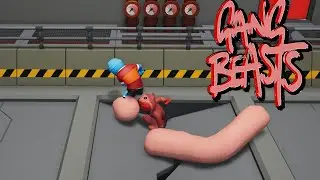 Hit by a Meatball - GANG BEASTS [Melee] PS5 Gameplay