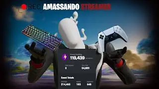 AMASSANDO STREAMER CONTROLE AO VIVO