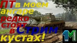 ПТ в моем ангаре редко стоят в кустах!World of Tanks без мата!михаилиус1000