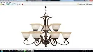 3ds Max Tutorial - Chandelier | Tutorial: How to model a 3D Chandelier using splines in 3Ds Max
