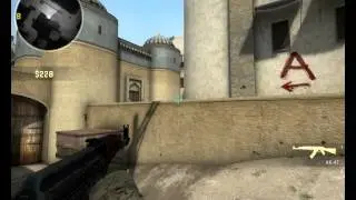 Прострелы на de_dust2 в CS:GO