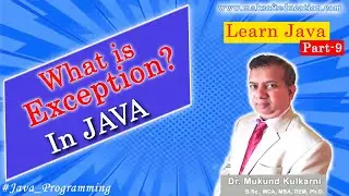 Exceptions in Java | Exception Handling | Exceptions Vs Errors | Learn Java Part 9 | Exception Demo