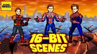 Spider Man: No Way Home Final Battle - 16 Bit Scenes