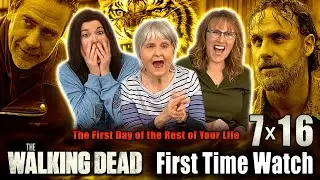 The Walking Dead 7x16 REACTION!! The First Day of the Rest of Your Life
