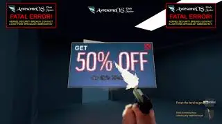 Shoot advertisements in Backrooms WITH A GUN!