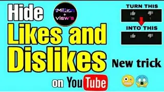 How to hide like and Dislike on YouTube 2021