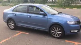 Радиус разворота Skoda Rapid
