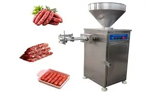 Sausage Casing Machine----Commercial Sausage Making Machine #restaurant #sausage #food