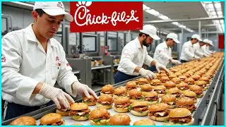 Inside the Chick-fil-A Factory: How the Famous Chicken Sandwich Is Made