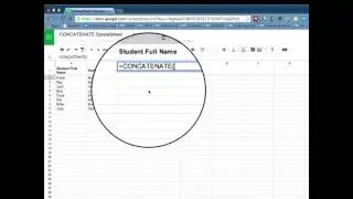 How to apply Concatenate in MS Excel