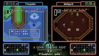 Troupster vs Maligord. ALTTPR Keysanity Tournament 2018