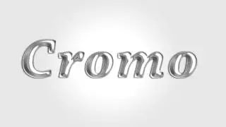 Chrome Text Effect | Photoshop CC