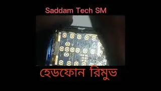 Symphony L135 how to headphone remove হেডফোন রিমুভ