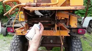 Unimog 406/Case MB4-94 spreader/sander review and removal