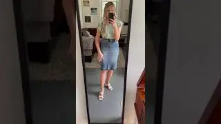 Focus On Me Denim Skirt