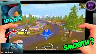 Is iPad 9th Smooth 😍 in New Update | iPad 9th Test 🔋 Gameplay | PUBG Mobile