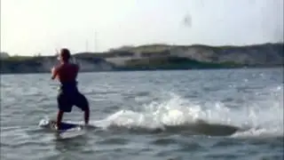 Darkslide backroll -kiteboarding