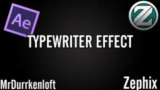 Adobe After Effects Tutorial: TypeWriter Intro! | Zephix Education