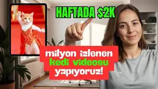 Milyon İzlenen Kedi Shorts Videoları ile Haftada 2Bin Dolar Kazan💸